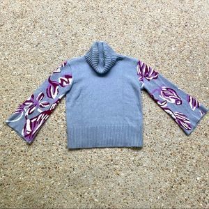 Cabi #3704 3704 Eden Floral Bell Sleeves Sweater S